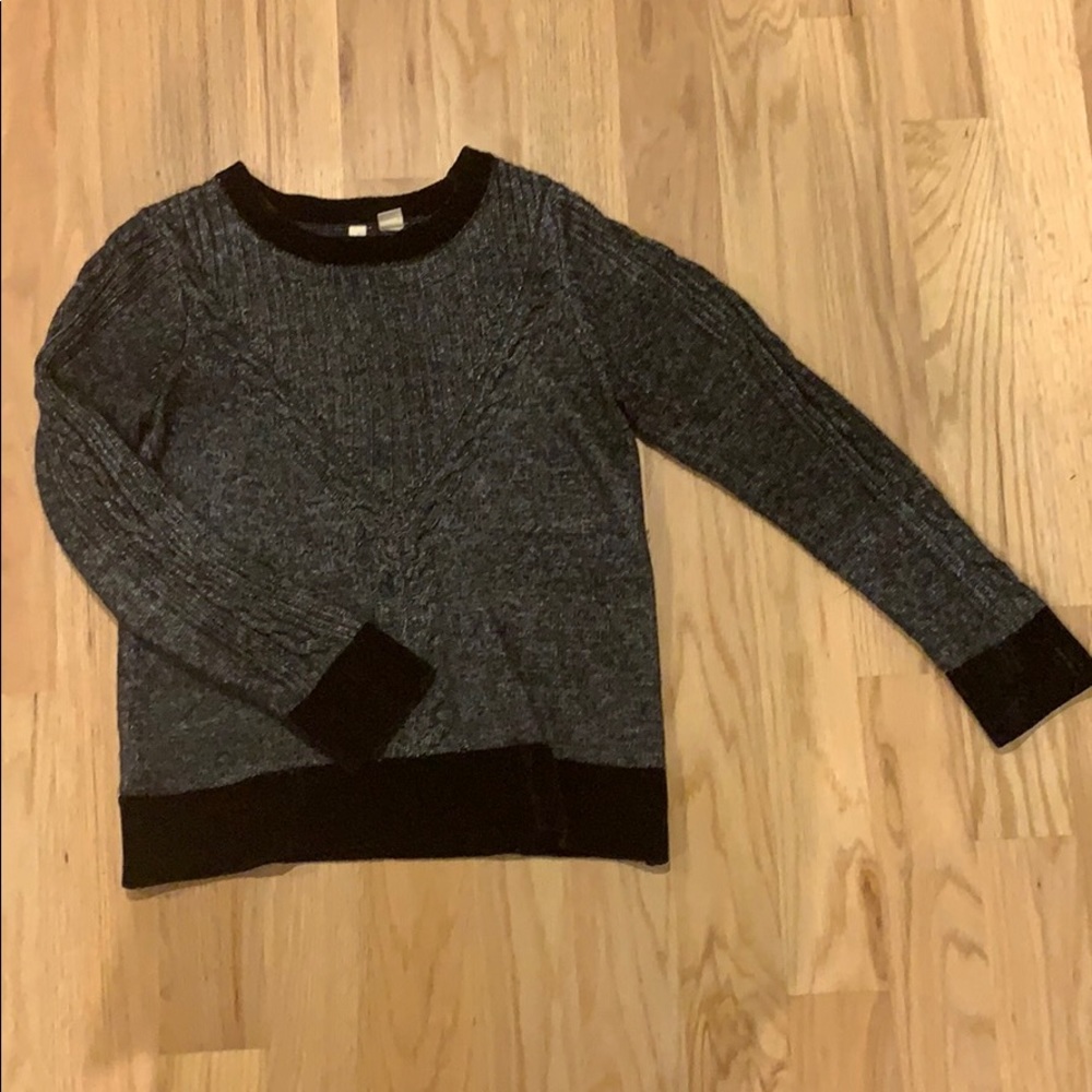 Moth Black Sweater from Anthropologie